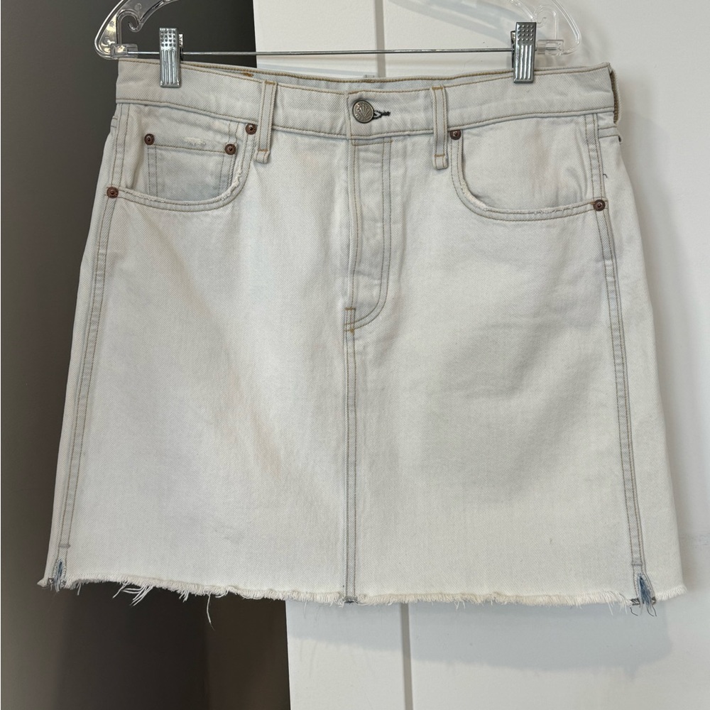 Rag and bone denim mini skirt size 32